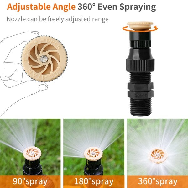 1+1 GRATIS | 360° Verstellbarer Gartensprenger  – verstellbare Bewässerung