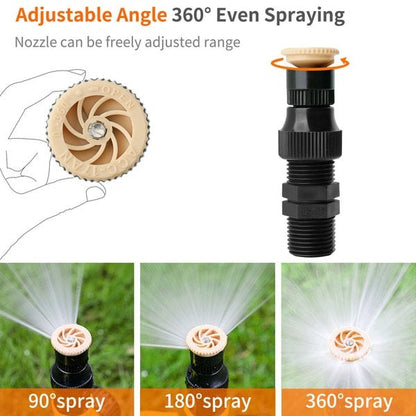 1+1 GRATIS | 360° Verstellbarer Gartensprenger  – verstellbare Bewässerung