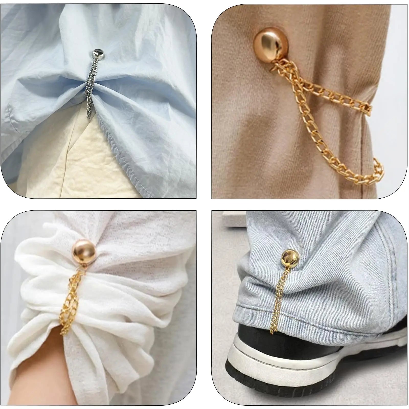 8 Stück Magnetische Kleider-Clips Mivoza Deutschland