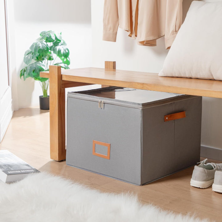 Elegante Aufbewahrungsbox mit Fächern für Schals, Tücher und Accessoires