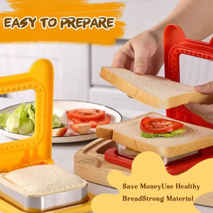 Sandwich-Ausstecher mit Versiegelung – Kinderfreundliches DIY-Set aus Edelstahl Mivoza Deutschland