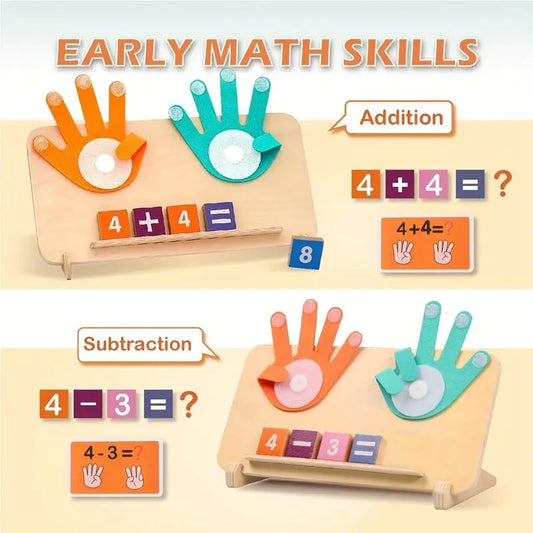 🔥Designed for Kids-Montessori Educational Toys - Wooden Arithmetic Learning Board for Ages 3+ Mivoza Deutschland