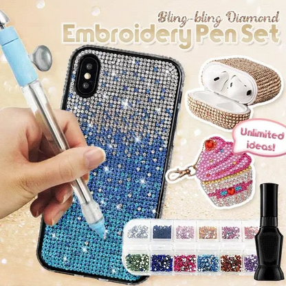 Komplettset für DIY-Diamantstickerei mit Stickstift Mivoza Deutschland