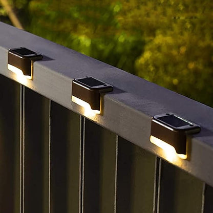 4er-Set Solar-Stufenlichter – Wetterfeste Beleuchtung für sichere Außenbereiche Mivoza Deutschland