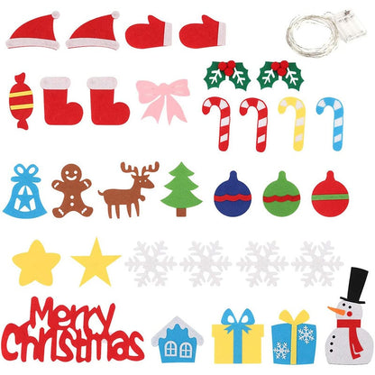 🎄Everized Interactive Felt Christmas Tree for Kids🎄 Mivoza Deutschland