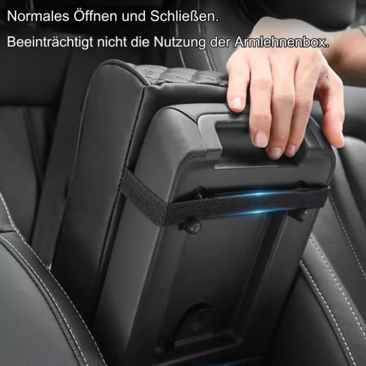 Auto-Armlehnenbox mit Taschentuchhalter