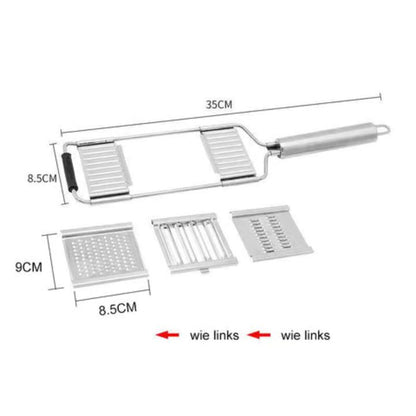 4-in-1 Gemüseschneider – Zeit sparen in der Küche