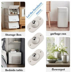 8er-Set Selbstklebende 360° Minirollen für Aufbewahrung & Möbel Mivoza Deutschland