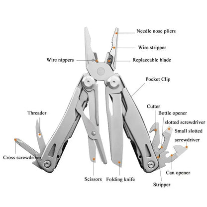 9-in-1 Multitool – Hochwertiges Klappmesser mit hoher Härte Mivoza Deutschland