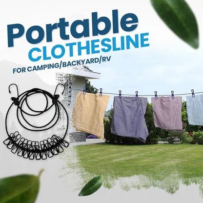 1+1 Gratis | ClothesLine™ Hänge die Wäsche überall auf!