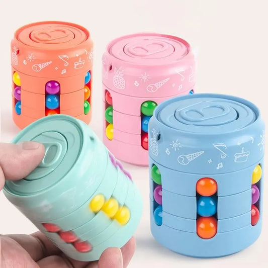 Mehrschichtiger Fidget-Würfel – Stressabbau-Spielzeug mit bunten Rollern Mivoza Deutschland