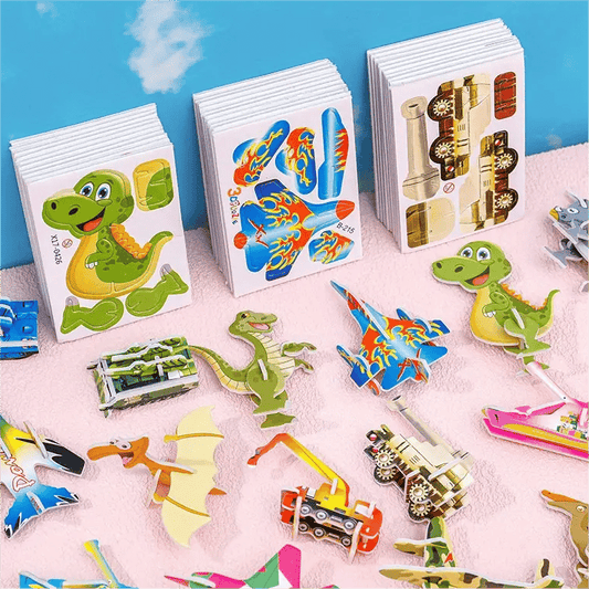 15+10 GRATIS | Bildungs-3D-Puzzle-Set für Kinder – Spaß & Lernen kombiniert Mivoza Deutschland