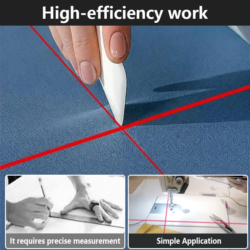 Laser-Nähhilfe – Perfekt gerade Nähte