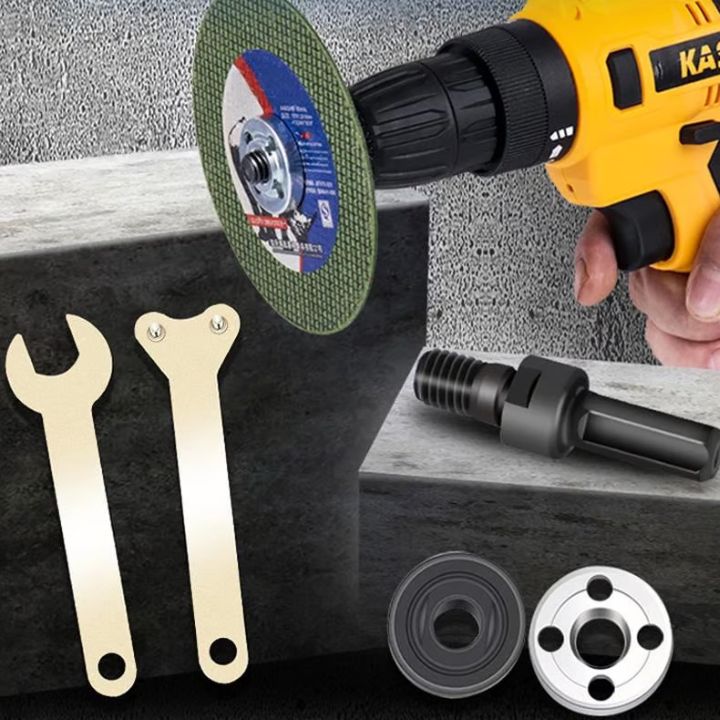 5-tlg Bohrmaschinen-Winkelschleifer Adapter – Schneid- & Polierstab Mivoza Deutschland