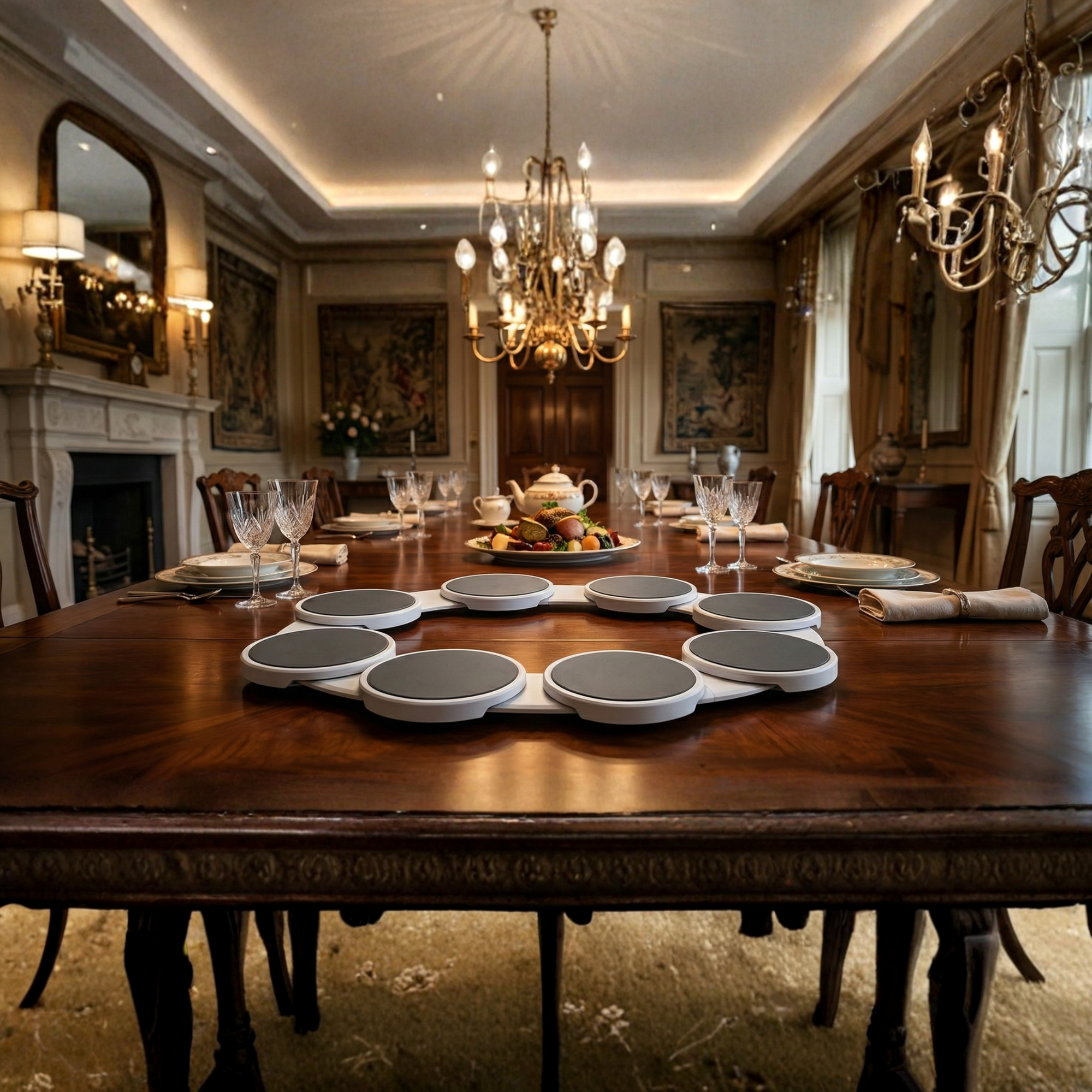 Drehbares Serviertablett – Kein Strecken Mehr Nötig