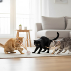 FeatherBounce Katzenspielzeug - 3er-Set