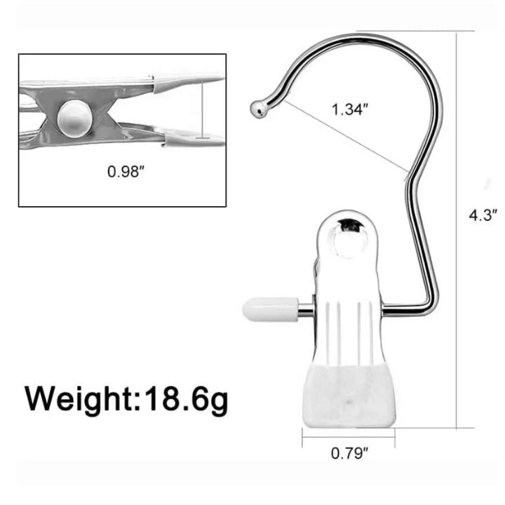 Edelstahl-Kleiderclip – Robuste Hänger Mivoza Deutschland