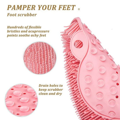 Shower Foot & Back Scrubber Massage Pad Zorenza