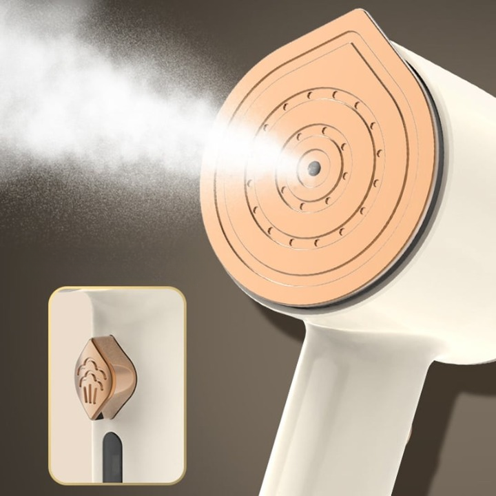 Tragbares Mini-Bügeleisen – 2-in-1 Trocken- & Dampfbügeln mit Schnellheizender Titanplatte Mivoza Deutschland