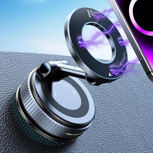 360° Vacuum-Lock Handyhalter — Fester Halt selbst auf holprigen Straßen