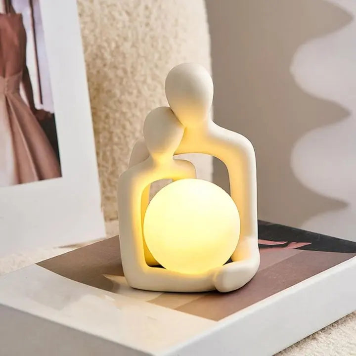 Abstrakte Paar-Keramiklampe Mivoza Deutschland