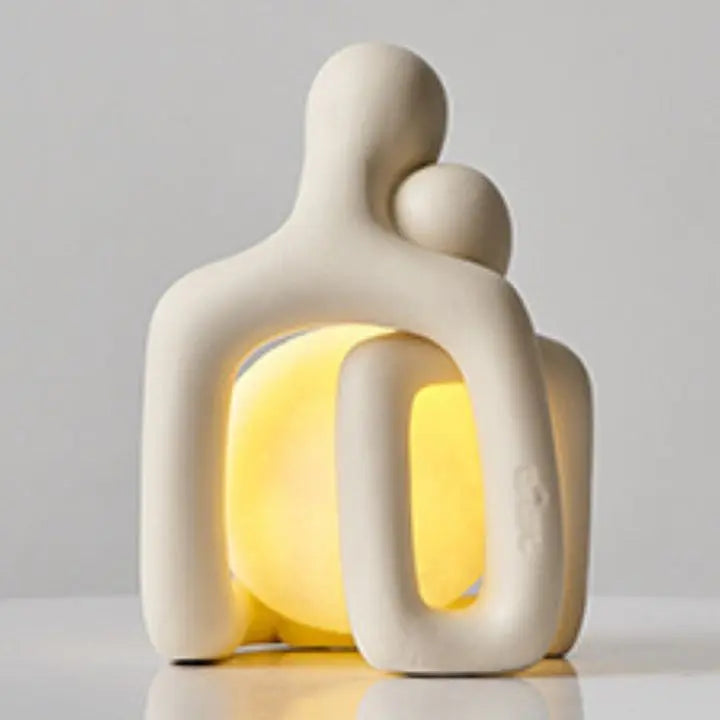 Abstrakte Paar-Keramiklampe Mivoza Deutschland