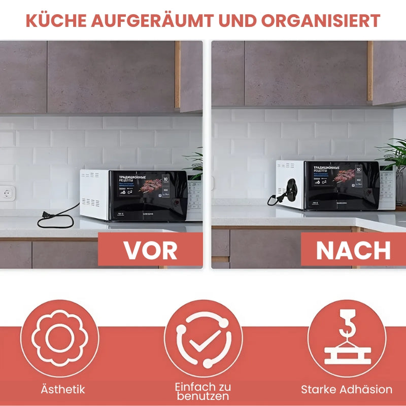 2+2 Gratis | Effizienter Kabelaufwickler für Haus und Büro