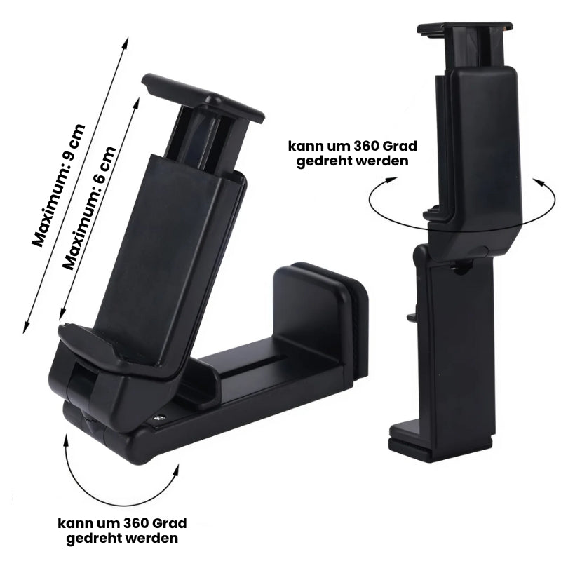 Tragbarer Flugzeug-Telefonhalter Clip faltbarer Ständer