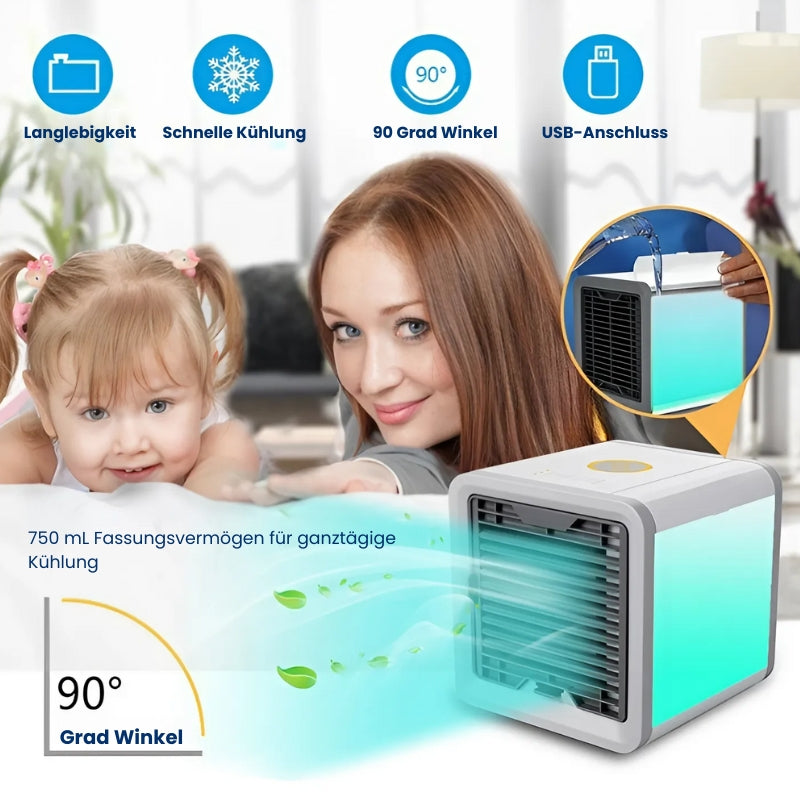 Kompakter USB Mini-Klimaanlagen-Kühlventilator