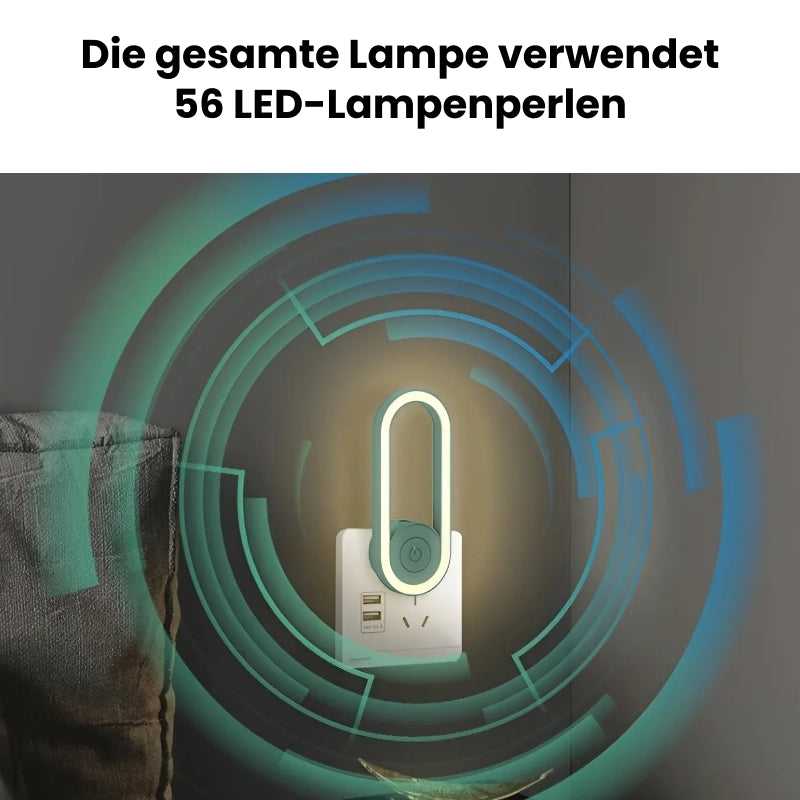 1+1 Gratis | Leise Ultraschall- Mückenabwehrlampe