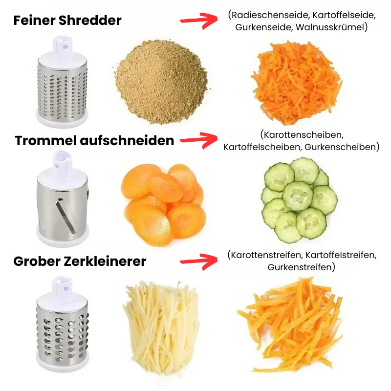 Multifunktionaler Gemüseschneider