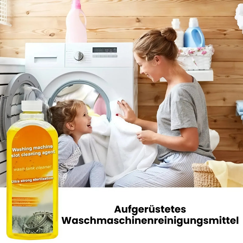 Kraftvolle Waschmaschinenreiniger Lösung