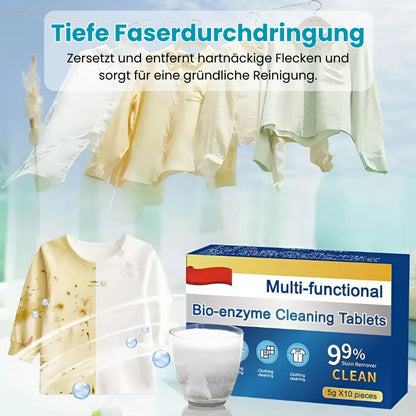 Multifunktionale Bio-Enzym-Waschmittel-Tabletten