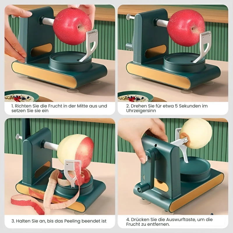 Manueller rotierender Obstschäler