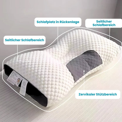 Orthopädisches 3D-Nackenkissen für besseren Schlaf