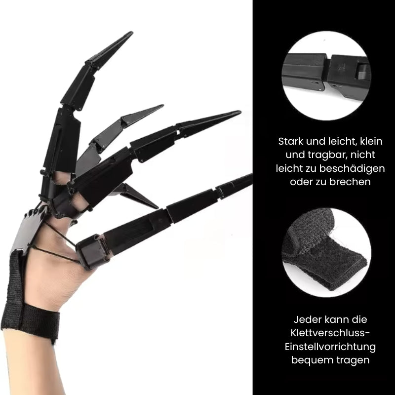 Flexible Handschuhe mit beweglichen Fingern für Halloween-Kostüme