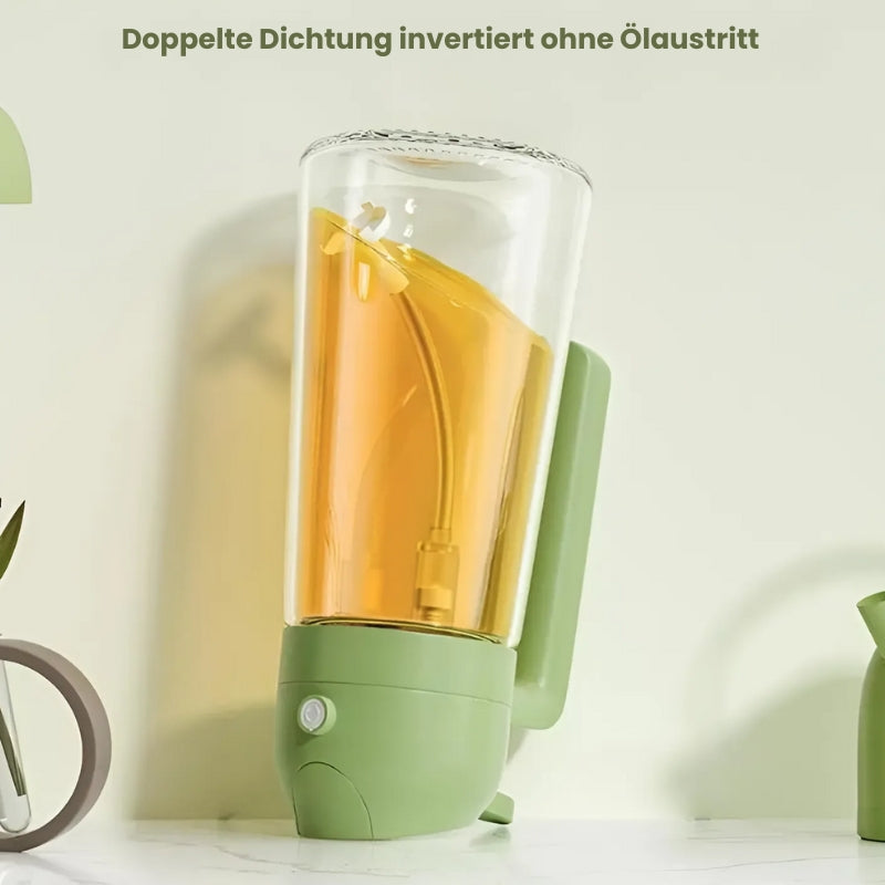 Auslaufsichere Glas-Ölsprühflasche