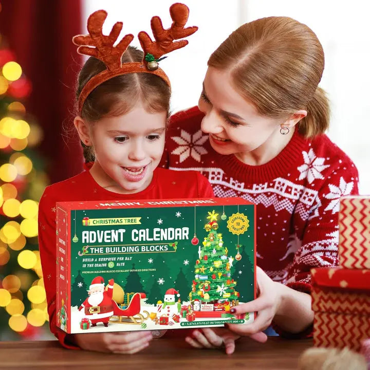 Adventskalender – Weihnachtsbaum-Bausteine Mivoza Deutschland