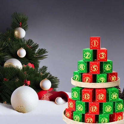 Adventskalender mit Blumen-Bausteinen – 24 Tage kreativer Weihnachtsfreude Mivoza Deutschland