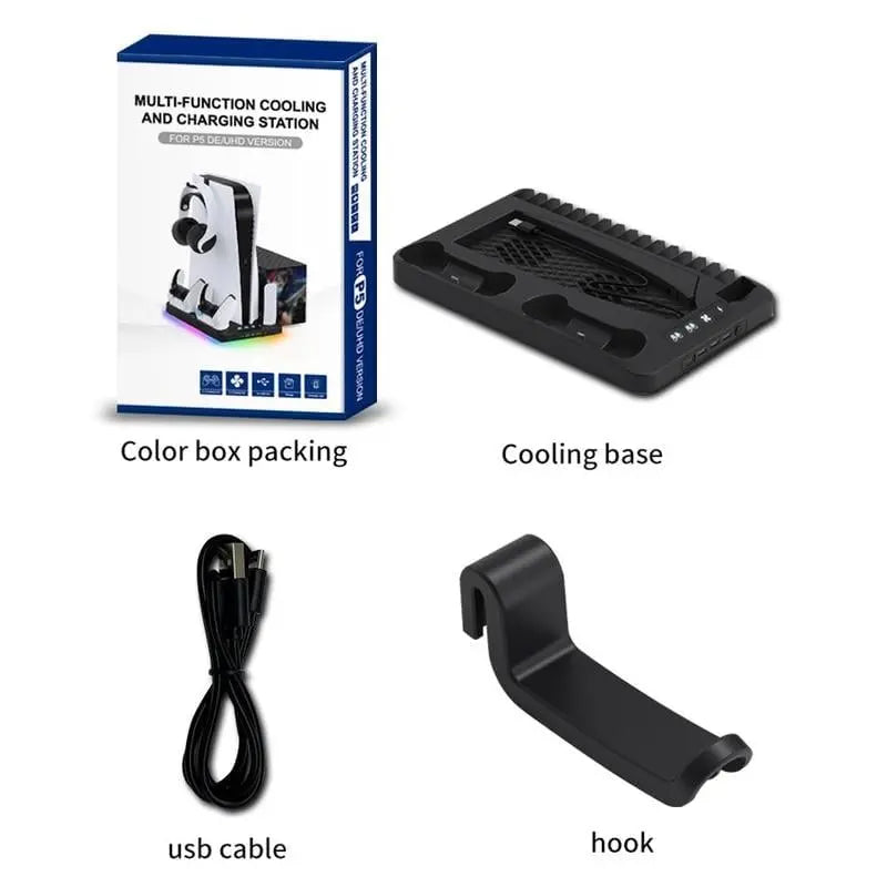 All-in-One-Kühl- und Ladestation für Dual-PS5-Controller Mivoza Deutschland