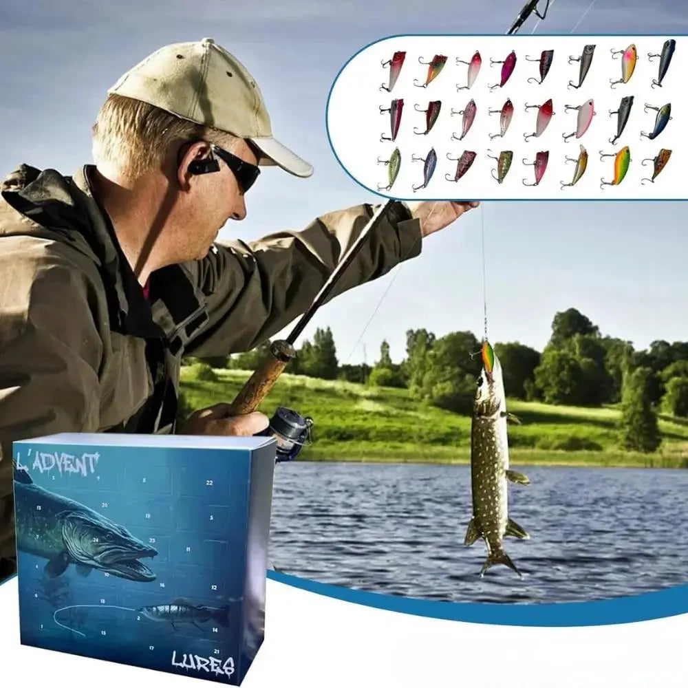 Angler-Adventskalender — 24 exklusive Köder zum Entdecken Mivoza Deutschland