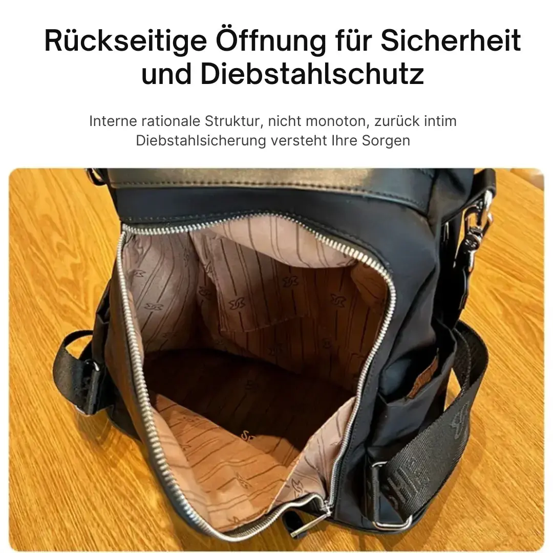 Eleganter Anti-Diebstahl-Rucksack mit verstecktem Reißverschluss Mivoza Deutschland