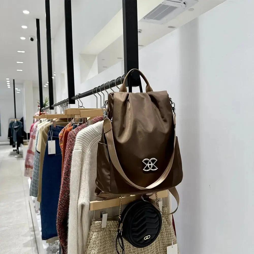 Großvolumiger Diebstahlsicherer Rucksack — Sicherer Reisrucksack mit Verstecktem Reißverschluss Mivoza Deutschland