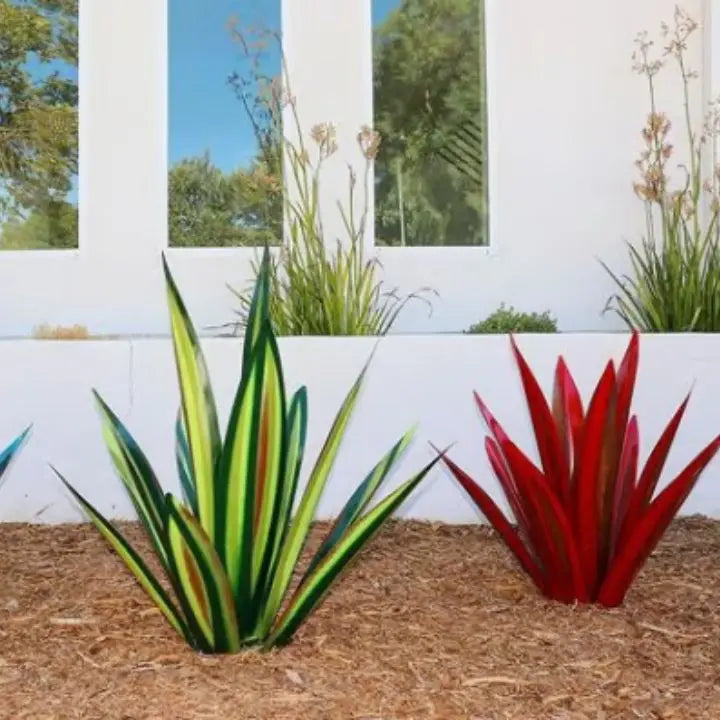 Anti-Rost Metall Agave Pflanze – Lebendige Garten Dekoration Mivoza Deutschland