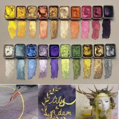 Aquarellfarben-Set — brillante Farben für einzigartige Kunstwerke Mivoza Deutschland