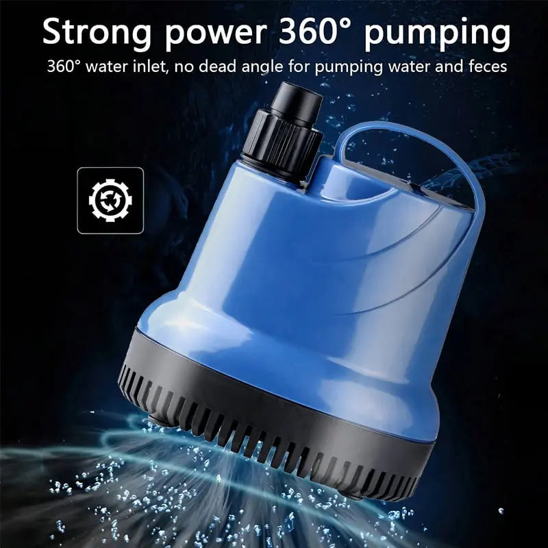 Aquariumwasserpumpe — Flüsterleise Reinigung mit starkem Wasserdurchfluss Mivoza Deutschland