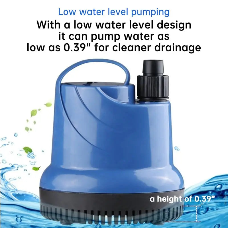 Aquariumwasserpumpe — Flüsterleise Reinigung mit starkem Wasserdurchfluss Mivoza Deutschland