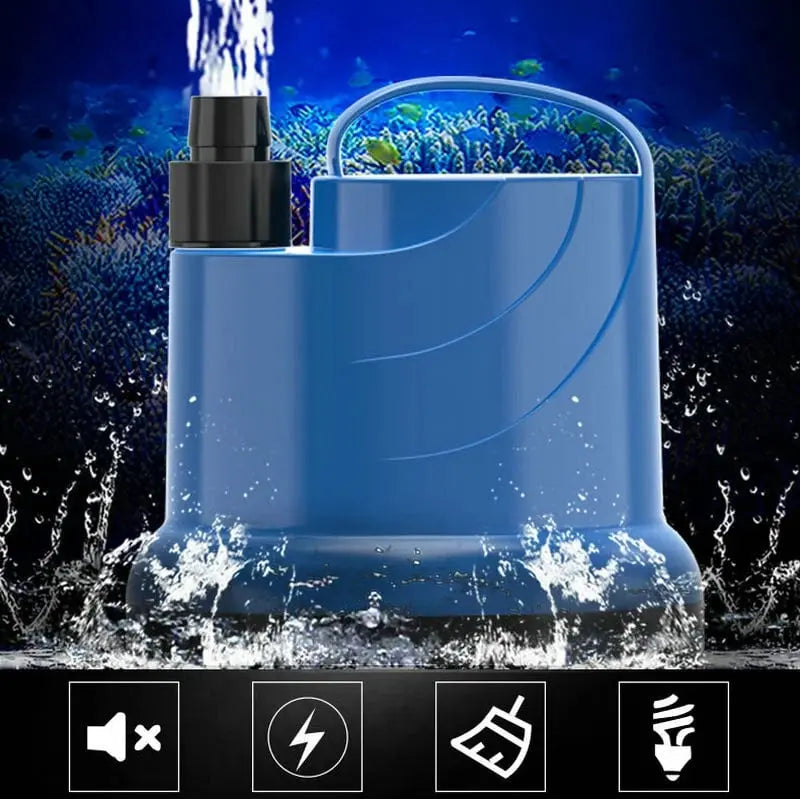 Aquariumwasserpumpe — Flüsterleise Reinigung mit starkem Wasserdurchfluss Mivoza Deutschland