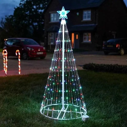 Außen-LED-Lichterkette — Bunte Atmosphäre per Fingertipp schaffen Mivoza Deutschland