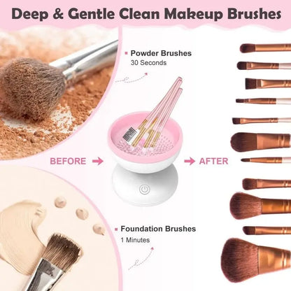 Automatischer Make-up-Pinselreiniger — USB-betriebenes Tiefenreinigungsgerät Mivoza Deutschland